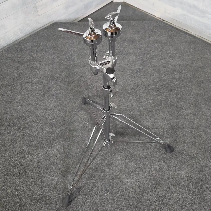 Used Yamaha Double Tom Stand w/ 2 Pre Yess Arms - Good - Drum Center Of Portsmouth