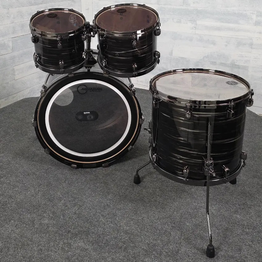 Used Tama Starclassic Walnut/Birch 4pc Drum Set Lacquered Charcoal Oyster - DCP Exclusive! - Very Good - Drum Center Of Portsmouth