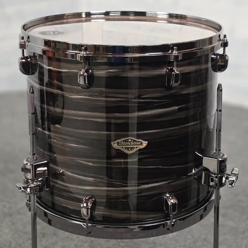 Used Tama Starclassic Walnut/Birch 4pc Drum Set Lacquered Charcoal Oyster - DCP Exclusive! - Very Good - Drum Center Of Portsmouth