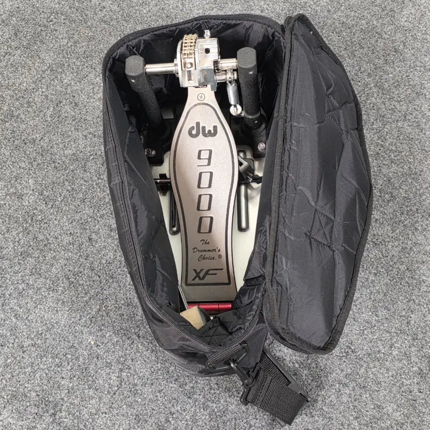 Used DW 9000XF Single Bass Drum Pedal with Case #2 - Very Good - Drum Center Of Portsmouth