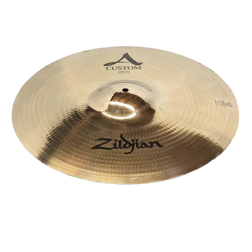 Used Zildjian A Custom Crash Cymbal 18 - Very Good - Drum Center Of Portsmouth