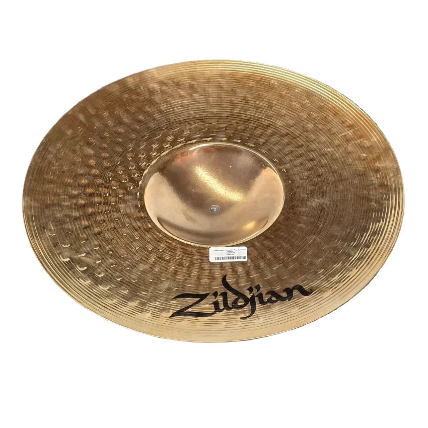 Used Zildjian A Mega Bell Ride Cymbal 21" Brilliant - Good - Drum Center Of Portsmouth