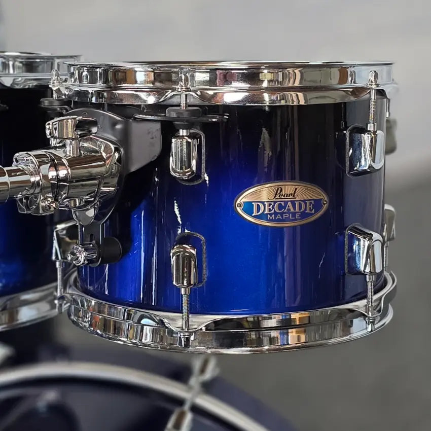 Used Pearl Decade Maple 5pc Drum Set Kobalt Blue - Very Good - Drum Center Of Portsmouth