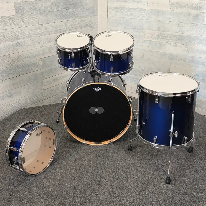 Used Pearl Decade Maple 5pc Drum Set Kobalt Blue - Very Good - Drum Center Of Portsmouth