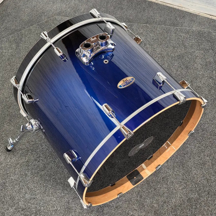 Used Pearl Decade Maple 5pc Drum Set Kobalt Blue - Very Good - Drum Center Of Portsmouth