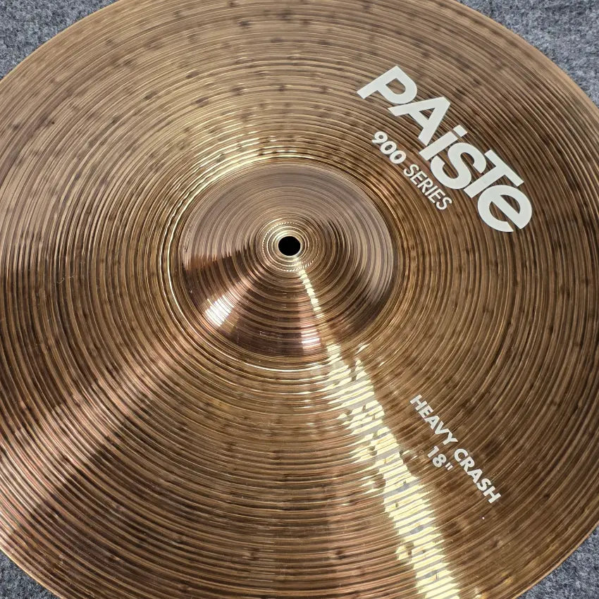 Used Paiste 900 Series Heavy Crash Cymbal 18 - Good - Drum Center Of Portsmouth