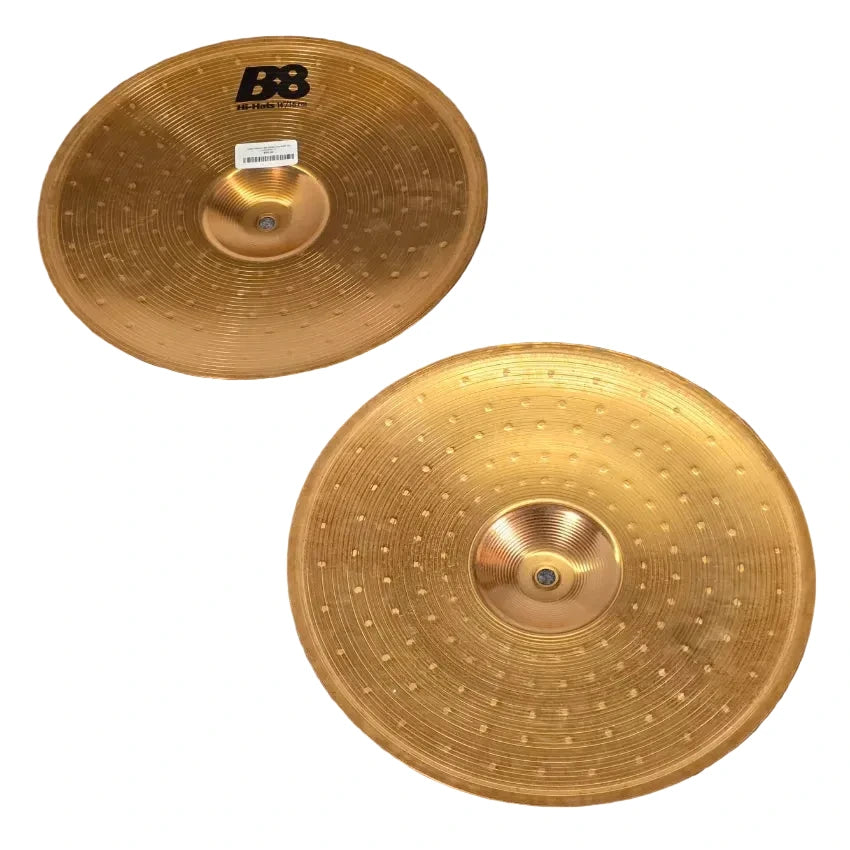 Used Sabian B8 Hi Hat Cymbals 14" - Fair - Drum Center Of Portsmouth