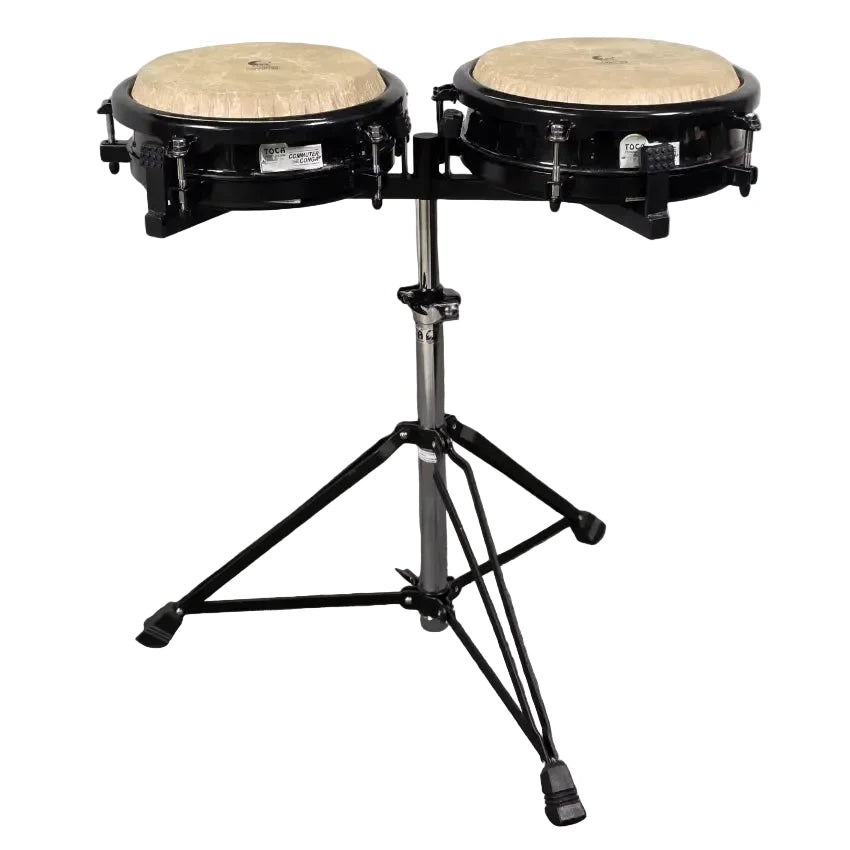 Used Toca Commuter Congas 10" & 11" w/Double Stand - Very Good - Drum Center Of Portsmouth