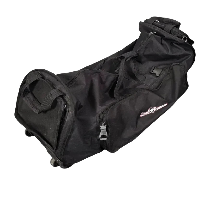 Used Road Runner Rolling Hardware Bag Black 38" - Fair - Drum Center Of Portsmouth