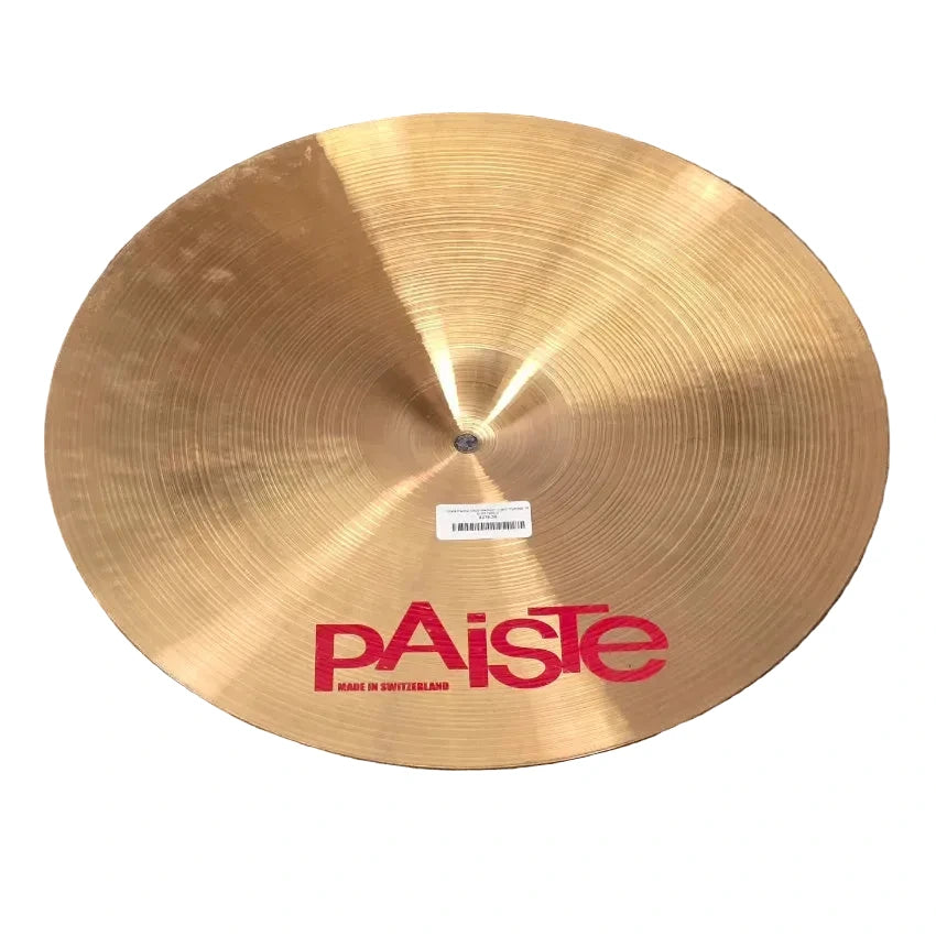 Used Paiste 2002 Medium Crash Cymbal 18" - Very Good - Drum Center Of Portsmouth