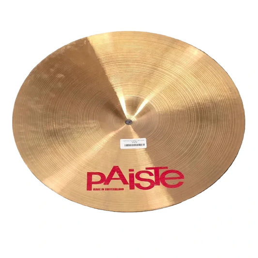 Used Paiste 2002 Medium Crash Cymbal 18" - Very Good - Drum Center Of Portsmouth