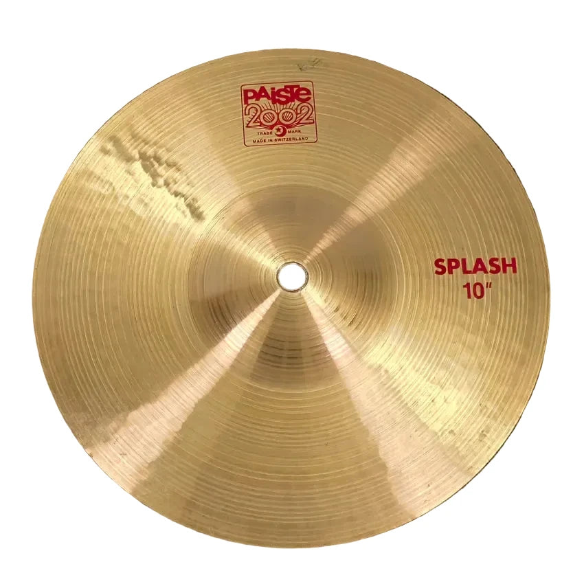 Used Paiste 2002 Splash Cymbal 10" - Fair - Drum Center Of Portsmouth