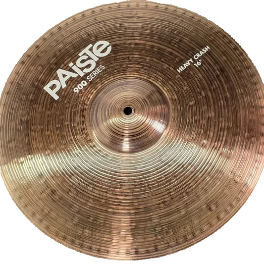 Used Paiste 900 Series Heavy Crash Cymbal 16" - Good - Drum Center Of Portsmouth
