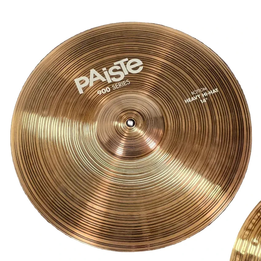Used Paiste 900 Series Heavy Hi Hat Cymbals 14" - Good - Drum Center Of Portsmouth