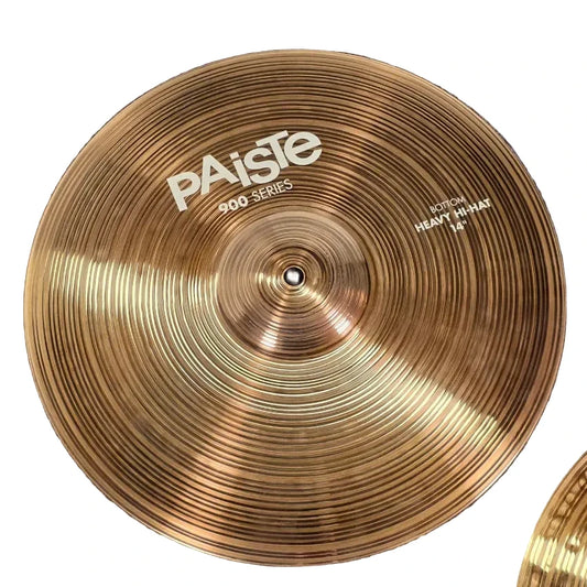 Used Paiste 900 Series Heavy Hi Hat Cymbals 14" - Good - Drum Center Of Portsmouth