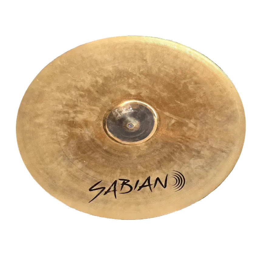 Used Sabian AAX Raw Bell Dry Ride Cymbal 21" - Good - Drum Center Of Portsmouth