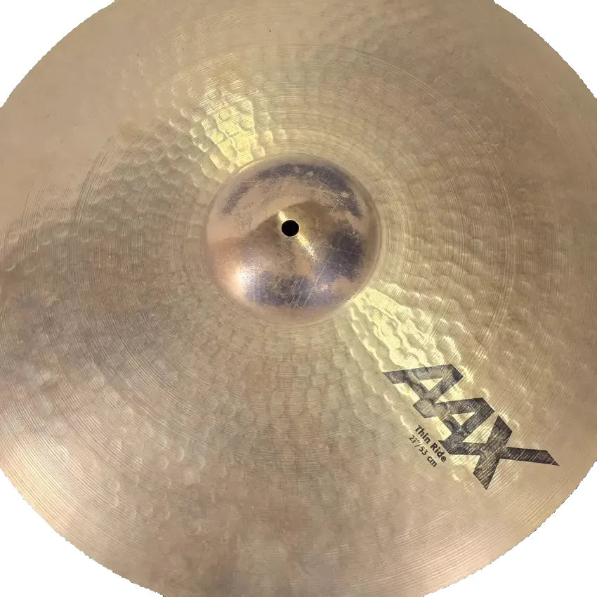 Used Sabian AAX Thin Ride Cymbal 21" - Good - Drum Center Of Portsmouth