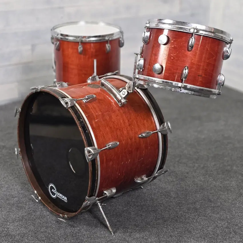 Used Vintage Gretsch 3pc Progressive Jazz Drum Set - Fair - Drum Center Of Portsmouth
