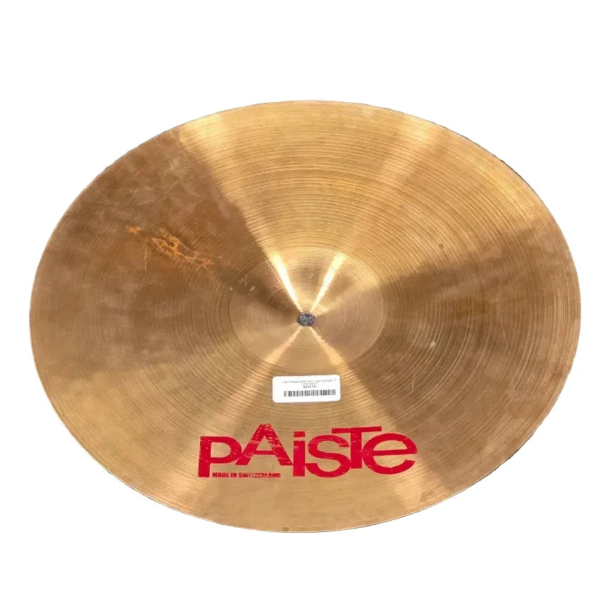 Used Paiste 2002 Thin Crash Cymbal 17" - Very Good - Drum Center Of Portsmouth