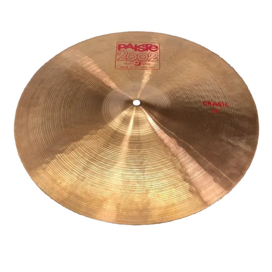Used Paiste 2002 Crash Cymbal 17" - Good - Drum Center Of Portsmouth