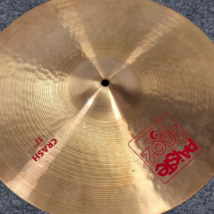 Used Paiste 2002 Crash Cymbal 17" - Good - Drum Center Of Portsmouth