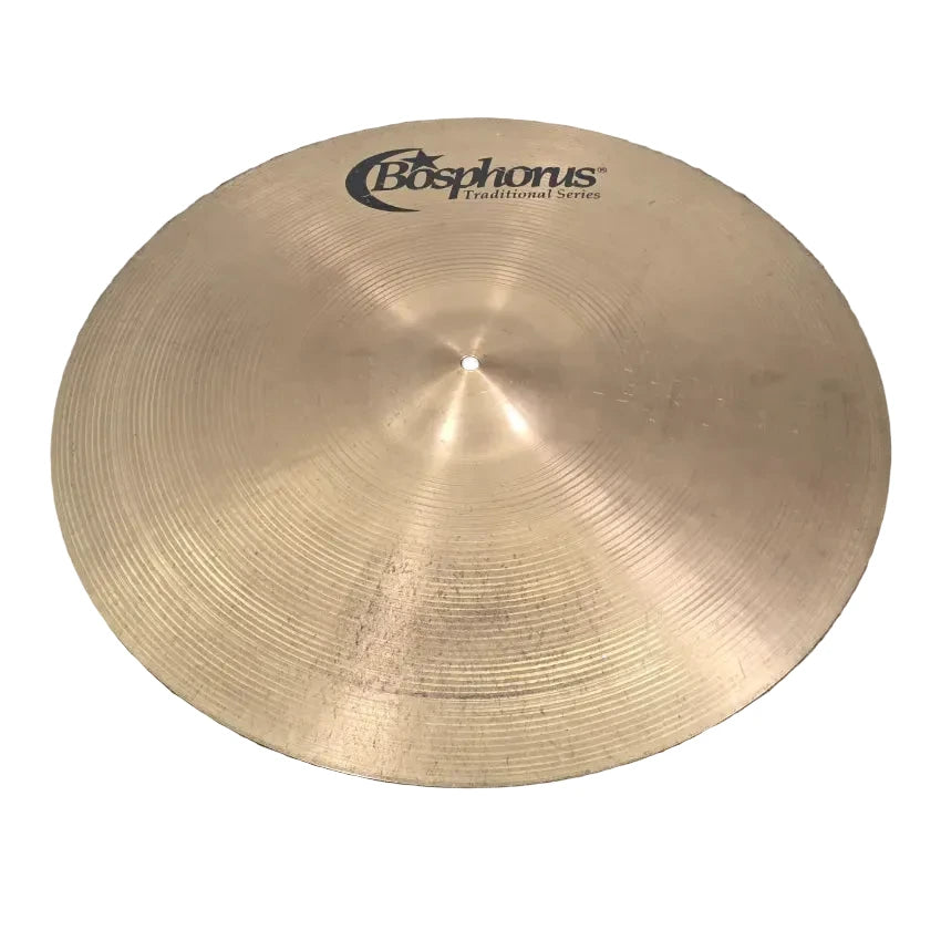 Used Bosphorus Traditional Series Thin Ride Cymbal 22 - Very Good - Drum Center Of Portsmouth