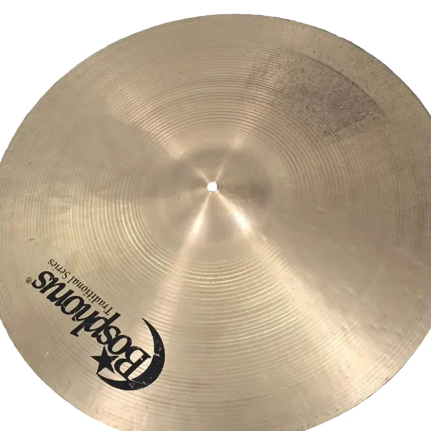 Used Bosphorus Traditional Series Thin Ride Cymbal 22 - Very Good - Drum Center Of Portsmouth