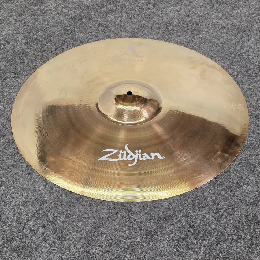 Used Zildjian A Custom 20th Anniversary Ride Cymbal 21" - Very Good - Drum Center Of Portsmouth
