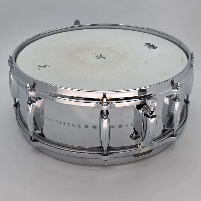 Used Vintage Gretsch 4160 COB Snare Drum 14x5 -- Early 70s Stop Sign Badge - Very Good - Drum Center Of Portsmouth