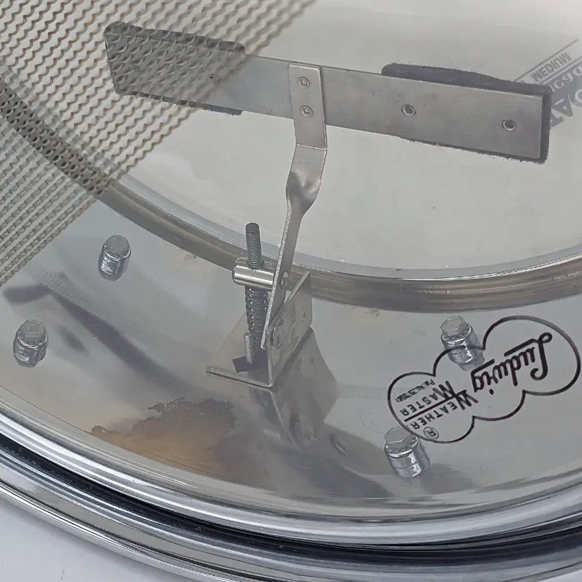 Used Vintage Gretsch 4160 COB Snare Drum 14x5 -- Early 70s Stop Sign Badge - Very Good - Drum Center Of Portsmouth