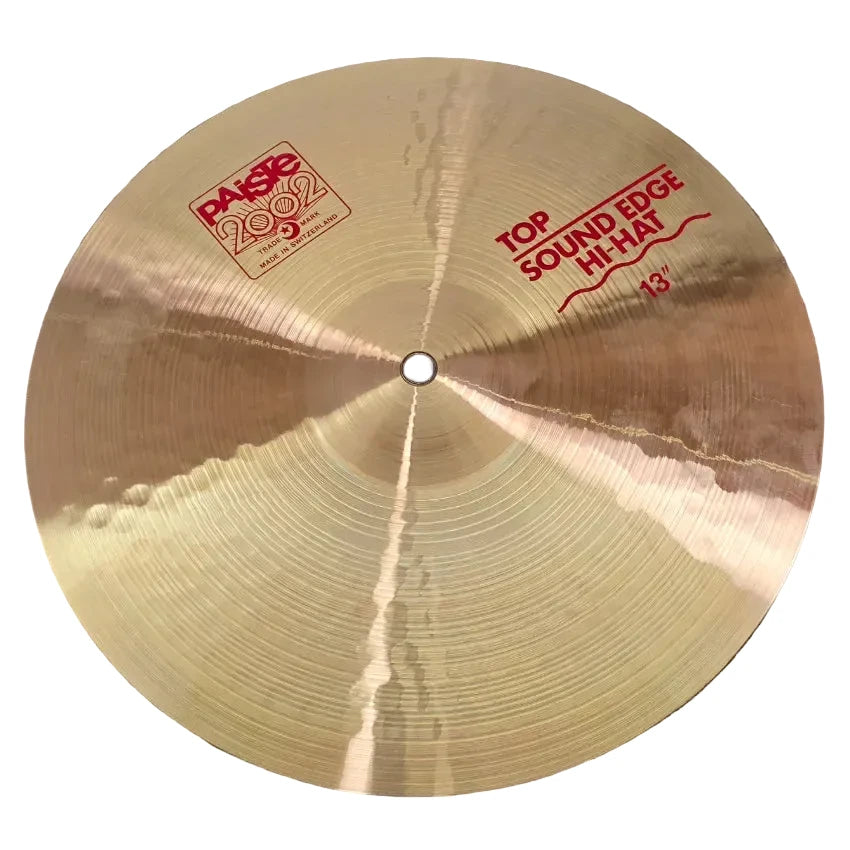 Used Paiste 2002 Sound Edge Hi Hat Cymbals 13" - Good - Drum Center Of Portsmouth