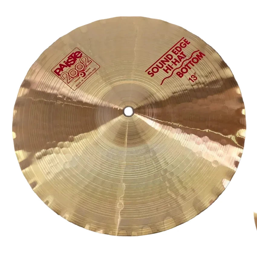 Used Paiste 2002 Sound Edge Hi Hat Cymbals 13" - Good - Drum Center Of Portsmouth