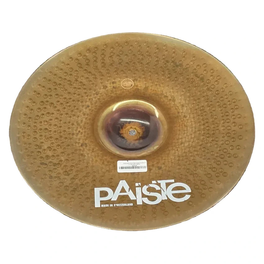 Used Paiste Rude Thin Crash Cymbal 17 - Excellent - Drum Center Of Portsmouth