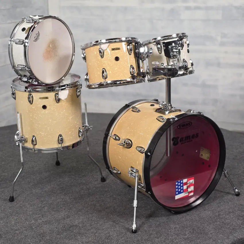 Used Eames Naturaltone 4pc Drum Set WMP - Good - Drum Center Of Portsmouth