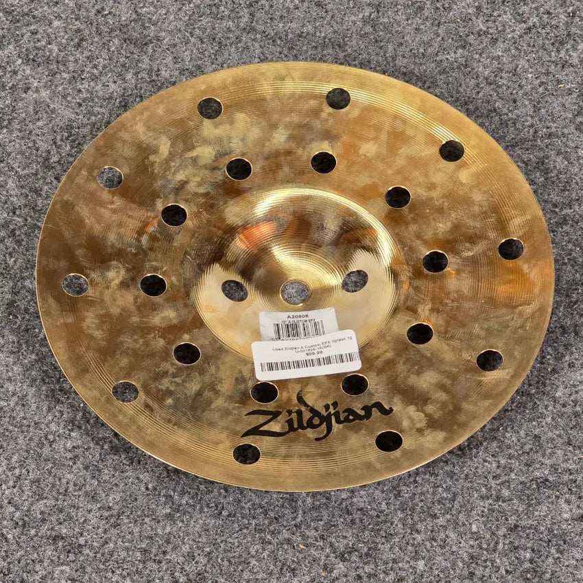 Used Zildjian A Custom EFX Splash 10" - Good - Drum Center Of Portsmouth