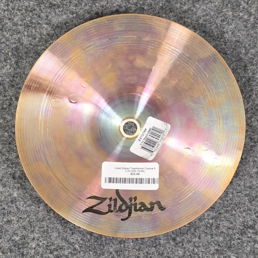 Used Zildjian Trashformer Cymbal 8" - Good - Drum Center Of Portsmouth