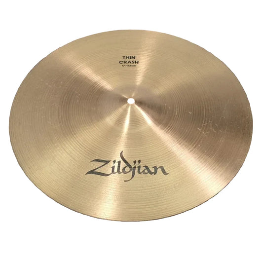 Used Zildjian A Thin Crash Cymbal 17" - Very Good - Drum Center Of Portsmouth
