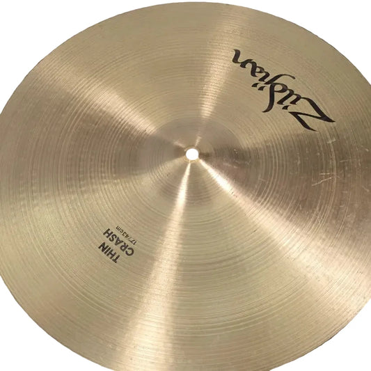Used Zildjian A Thin Crash Cymbal 17" - Very Good - Drum Center Of Portsmouth