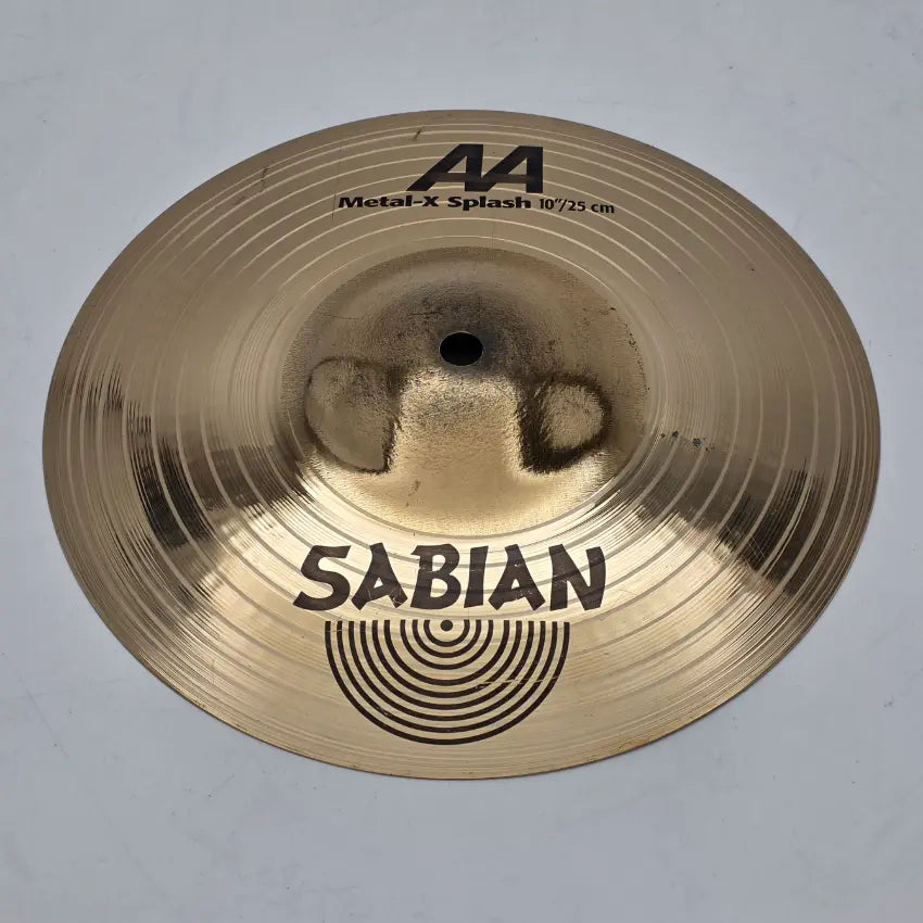 Used Sabian AA Metal-X Splash Cymbal 10 - Good - Drum Center Of Portsmouth