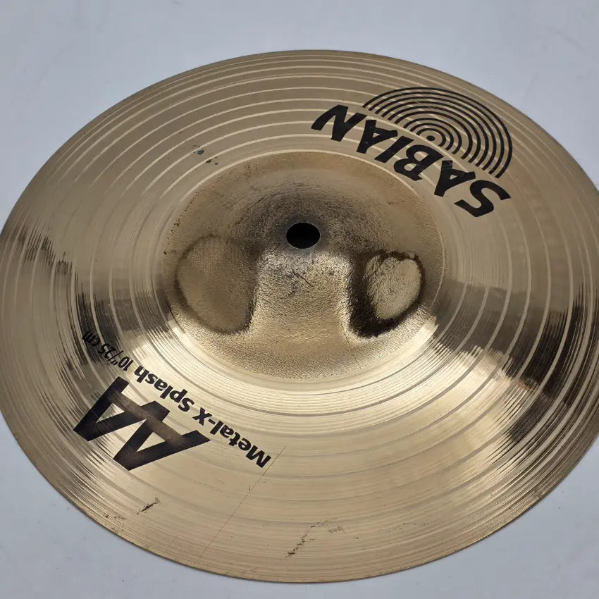 Used Sabian AA Metal-X Splash Cymbal 10 - Good - Drum Center Of Portsmouth