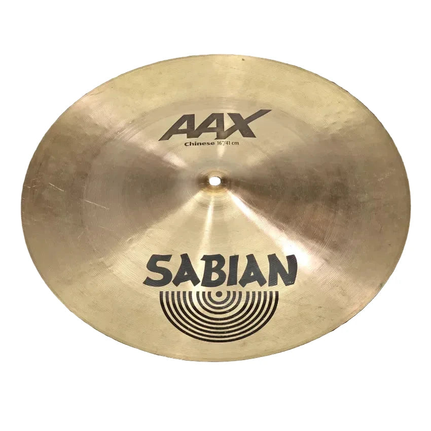 Used Sabian AAX Chinese Cymbal 16 - Good - Drum Center Of Portsmouth