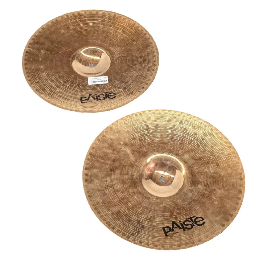 Used Paiste Alpha Rock Hi Hat Cymbals 14" - Good - Drum Center Of Portsmouth
