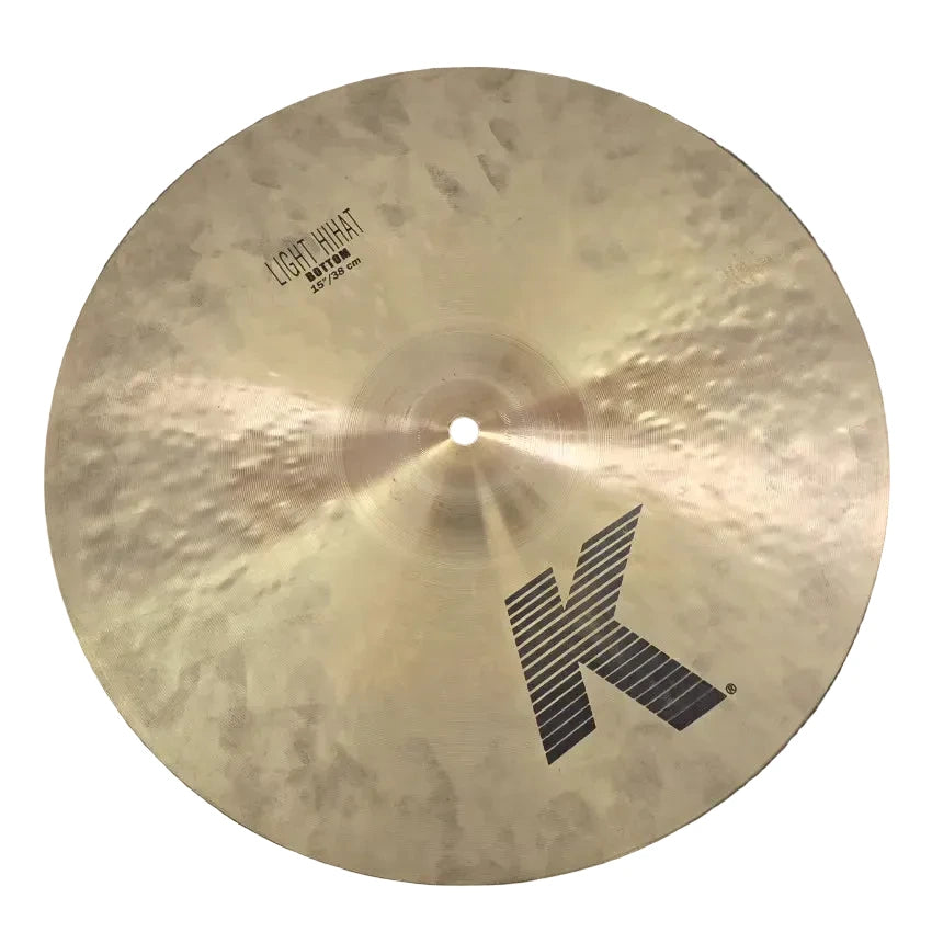 Used Zildjian K Light Hi Hat Cymbals 15 - Good - Drum Center Of Portsmouth