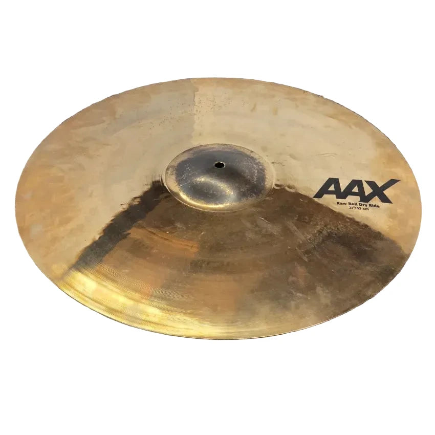 Used Sabian AAX Raw Bell Dry Ride Brilliant 21 - Excellent - Drum Center Of Portsmouth