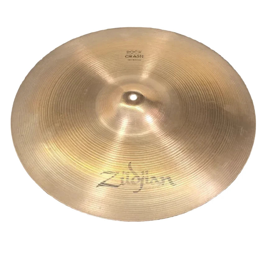 Used Zildjian A Rock Crash Cymbal 18" - Very Good - Drum Center Of Portsmouth