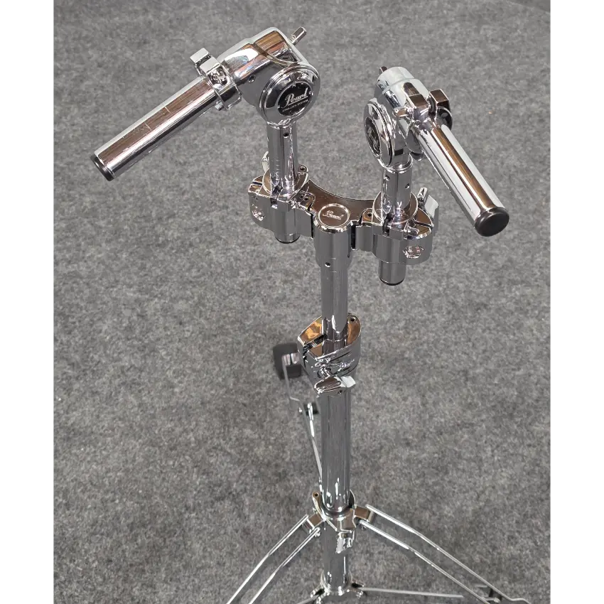 Used Pearl Gyro Lock Double Tom Stand - Very Good - Drum Center Of Portsmouth
