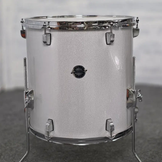 Used Ludwig Element Evolution 4pc Drum Set Silver Sparkle - Good - Drum Center Of Portsmouth