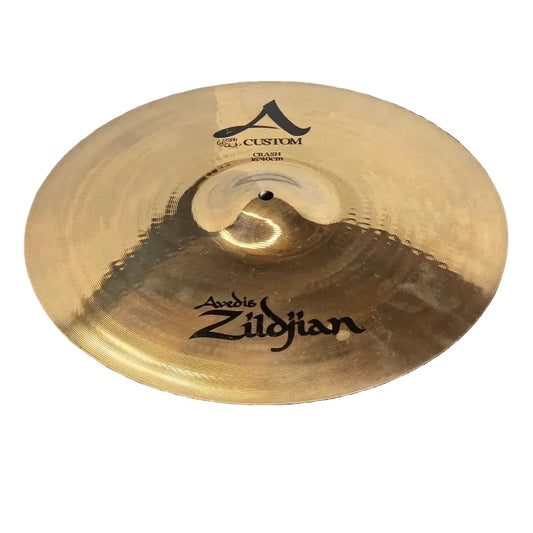 Used Zildjian A Custom Crash Cymbal 16 - Very Good - Drum Center Of Portsmouth