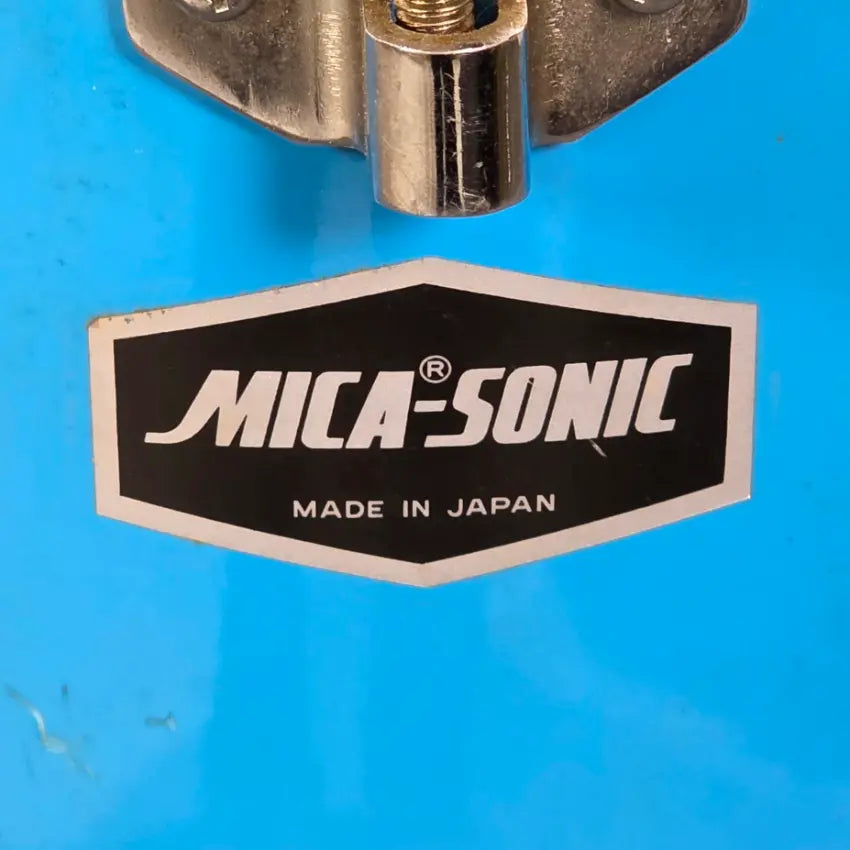 Used Vintage Mica-Sonic Congas Robins Egg Blue - Fair - Drum Center Of Portsmouth