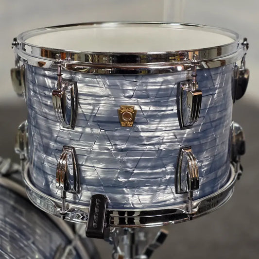 Used Ludwig Classic Maple FAB 3pc Drum Set Sky Blue - Very Good - Drum Center Of Portsmouth